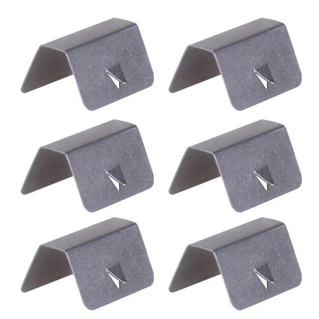 6pieces Wind Rain Deflector Channel Metal Retaining Clips For Heko G3 SNED Clip