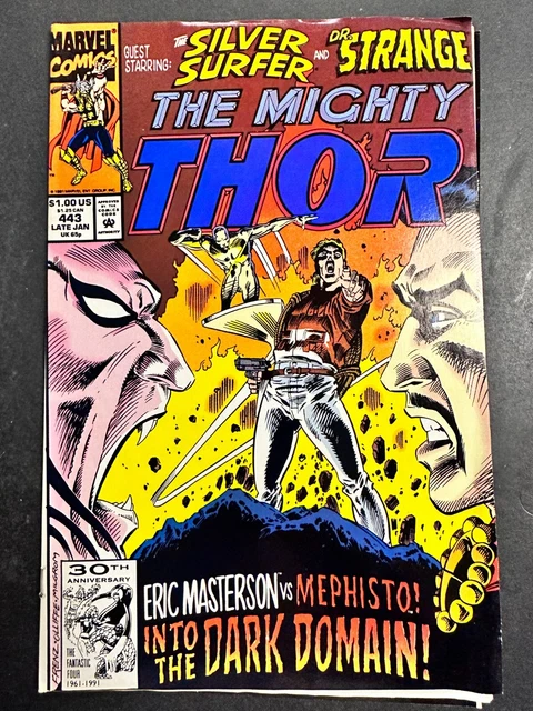 Marvel Comics The Mighty Thor Vol 1 #443 1992 JS6