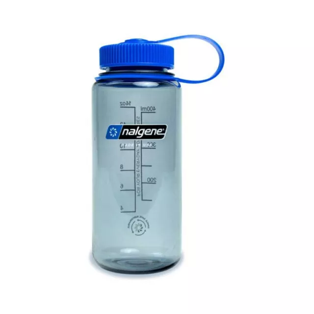 Nalgene Sustain Wide Mouth 0.5L Water Bottle - Grey