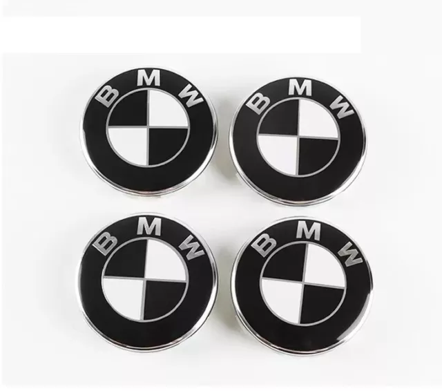 NEU 4 St. 56mm Für BMW Auto Nabendeckel Emblem Nabenkappen Logo Felgen Radkappen