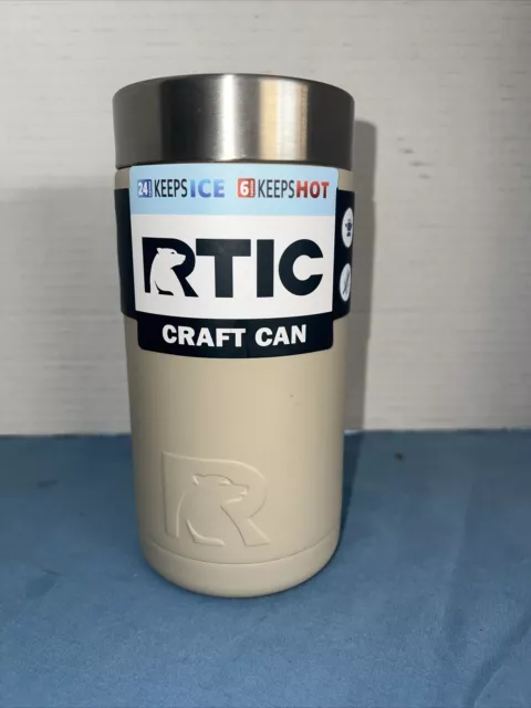 RTIC Craft Can Cooler Insulated, Beer, Beverage, Bottle, Soda Can Cooler 16 oz