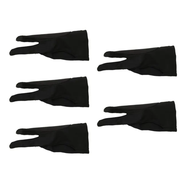 5 Pack Artist Gloves For Tablet Digital Drawing Glove Two Thicken