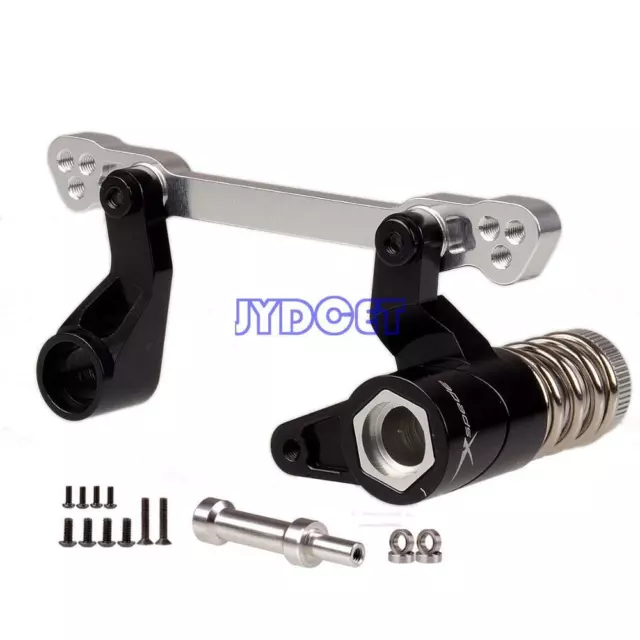 Aluminum Black Steering Assembly for RC 1/8 HPI SAVAGE 4.6 5.9 FLUX X XL 85058