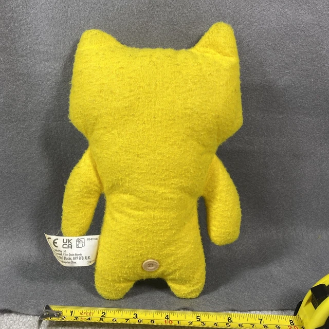 OFFICIAL FUGGLER ANNOYED Alien Plush Monster Bright Yellow Button Eye ...