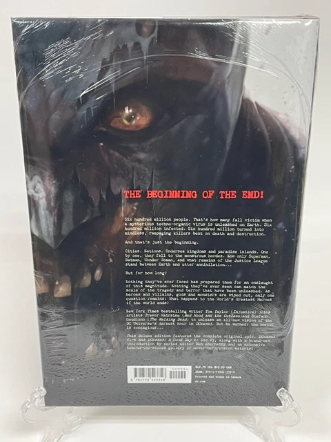 DCEASED The Deluxe Edition Collects #1-6 & More New DC Comics HC Sealed 2