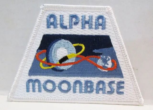 SPACE: 1999 ALPHA MOONBASE ORBIT LOGO EMBROIDERED PATCH for HAT or JACKET