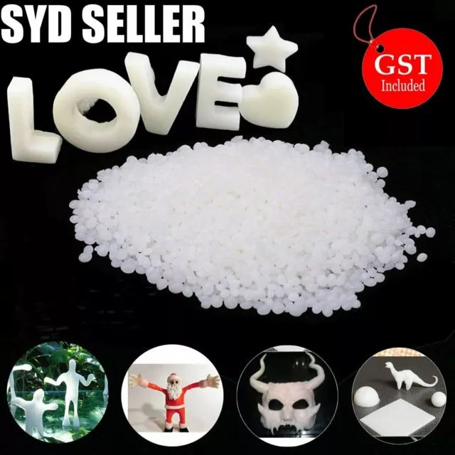 UP 2Kg 62°C Polymorph Mouldable Plastic Pellets Beads PCL Melt Polycaprolactone