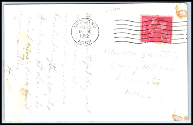 Postcard RPPC Home At Tulip Time Posted Holland MI G44 2