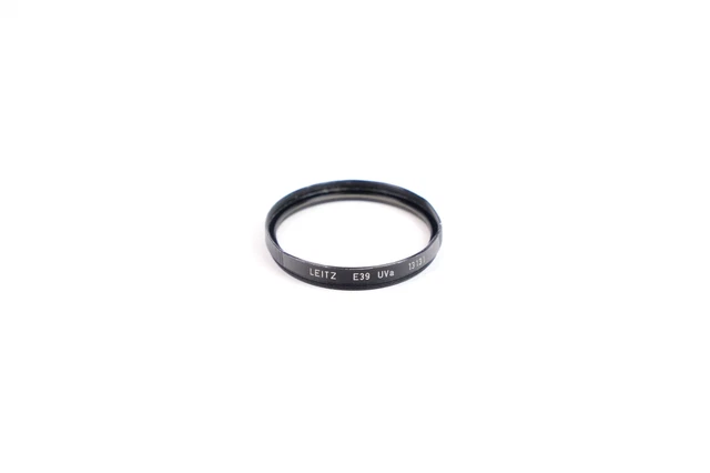 Leica Filtre UVa II E39 Noir | Filtre UV protecteur multicouche