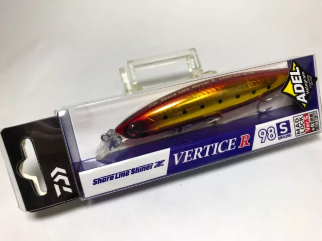 31633) Discount Sales DAIWA Shore Line Shiner Z VERTICE R 98S #Adel Red Gold Iwa