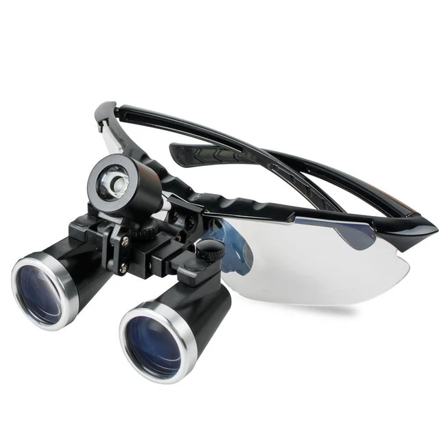 High-End 3.5X Binocular Loupes for Precision Dental Medical Procedures - 320mm