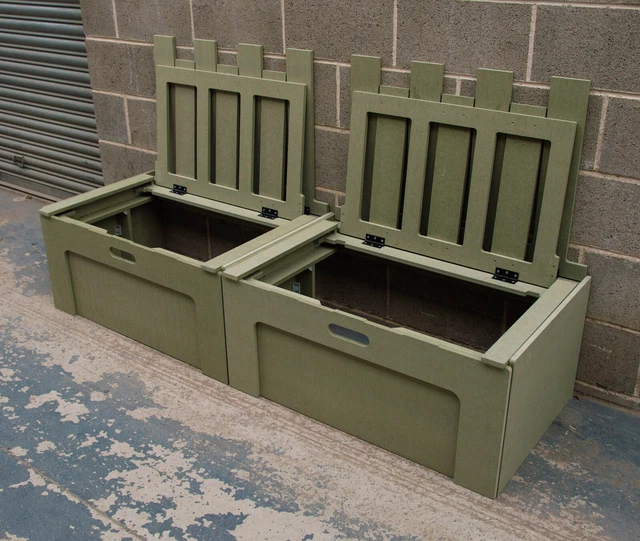 CAMPER VAN BED Sliding Bench Storage Lift Up Lid BED036W £300.00