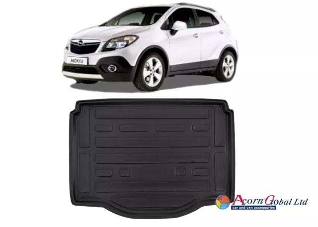 For Vauxhall Mokka X 2012-2019 Boot Liner Trunk Tray Cargo Floor Car Mat Carpet