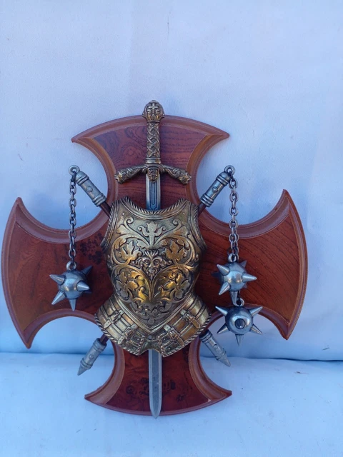 Brand New  9 x 9 Beautiful Medieval  Wall Decorative Arts ( Made in Spain)