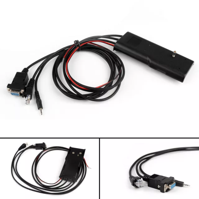 1X 3 in 1 RIB-Less Programming Cable For GP300/88S CP200 GM300 Radio K