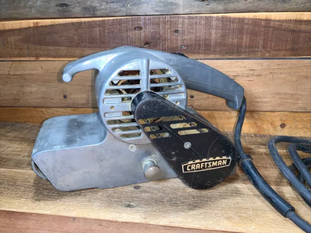 Vintage Sears Craftsman Industrial 3” Belt Sander Model 315.22590  Made In USA
