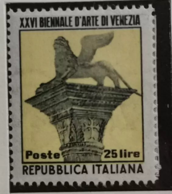 Italy Scott #605 Unificato #692 MNH 1952 Biennial Of Venice