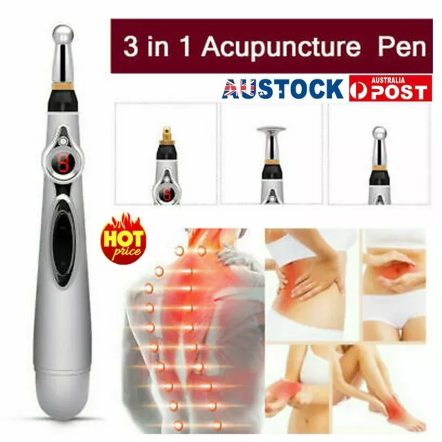 Electronic Accupuncture Massage Pen Energy Pen Relief Pain Tool Meridian Therapy