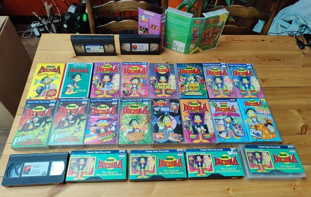 COUNT DUCKULA VHS Video Collection x 23 Big Bundle - Cosgrove Hall ...