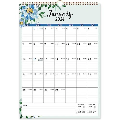 2024 WALL CALENDAR Calendar 2024, October 2023 December 2024, 12" x