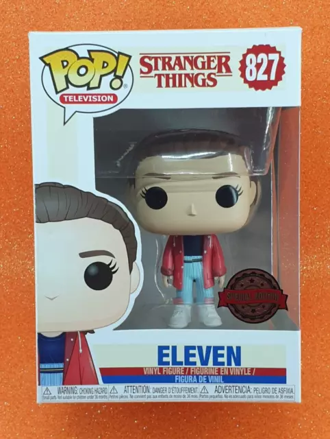 Funko Pop TV Stranger Things Eleven w Eggos #421 Season 1 Retired
