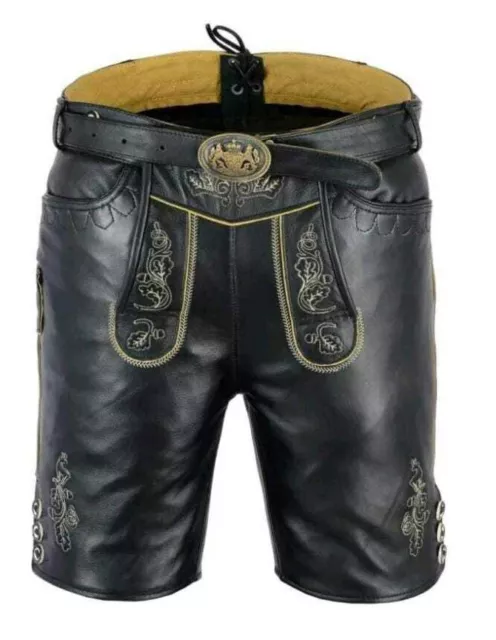 Lederhose Herren Trachten Lederhose Oktoberfest Lederhose Bayerische Lederhosen,