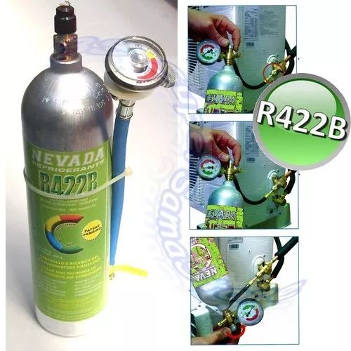 Kit ricarica fai da te climatizzatore gas R422B sostituto R22