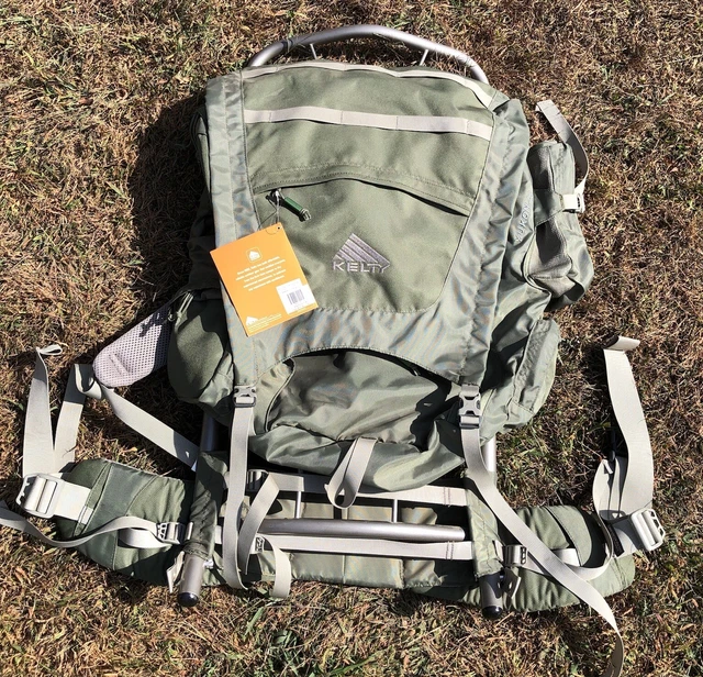NWT KELTY YUKON 48 External Frame Backpack Hiking Camping Aluminum Cypress Green 123.19 PicClick