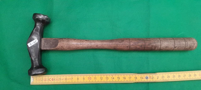 Marteau De Cordonnier SOTECH - Tête Acier C45, Poids 450g, Dureté 50-58 HRC, Pour Travail Du Cuir Et Maroquinerie