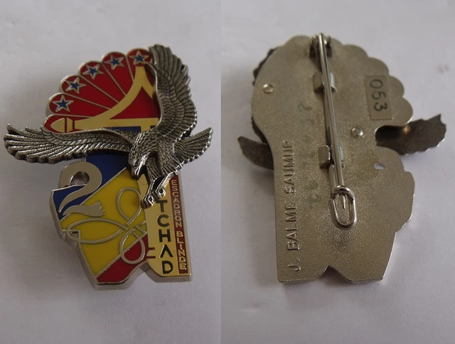 Insigne OPEX Régiment De Hussards Parachutistes / IFOR 1996 - Très Bon état
