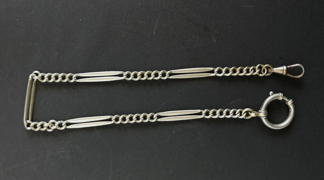 Catena Per Orologio Da Taschino Stile Retrò In Bronzo - Lunghezza 37 Cm, Elegante E Vintage - Foto 9