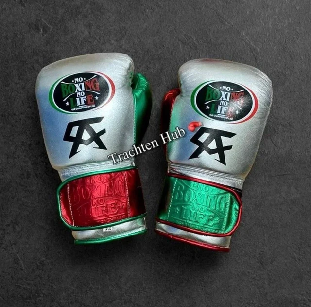 Guantoni Da Boxe 'No Boxing No Life' Per Sacco E Sparring, Taglia L, Unisex
