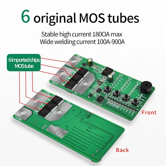 Home Solutions Batteria Portatile 12V Saldatrice punto di Conservazione con PCB