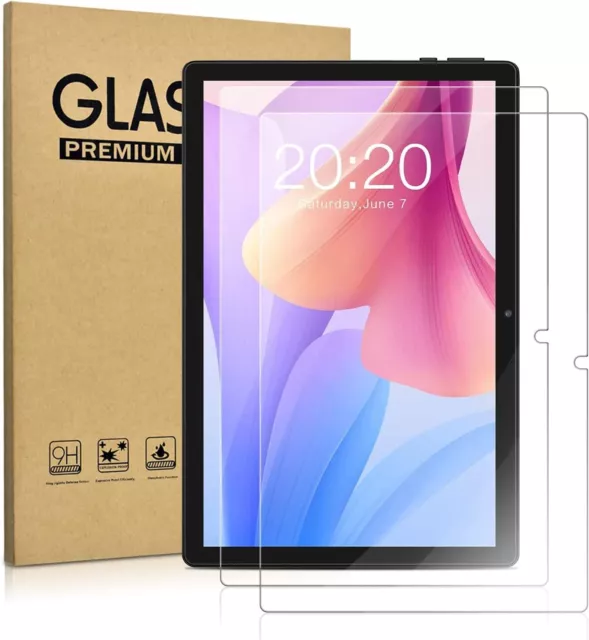 2X Tempered Glass For Blackview Tab 7 12 13 15 (10.1-10.5 Film Screen Protector