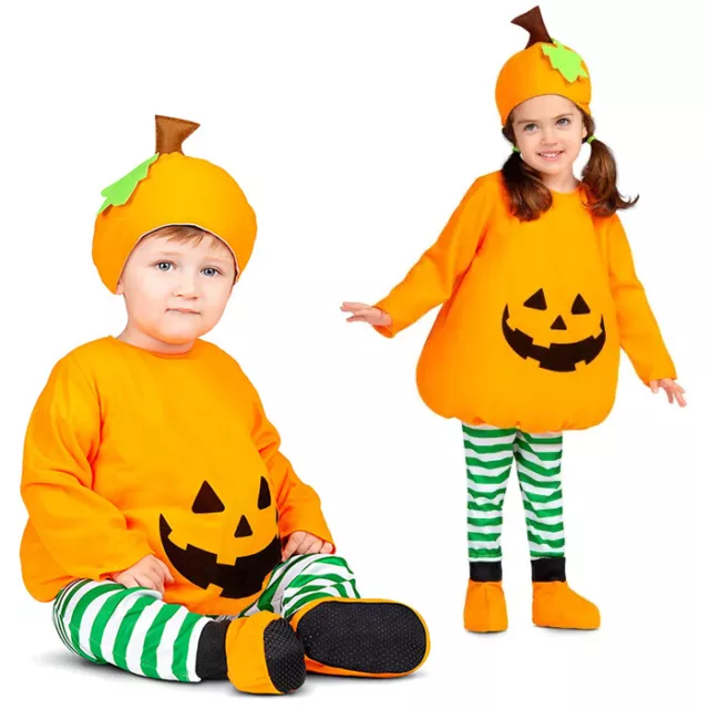 My Other Me Costume Carnevale da Baby Zucca Vestito per Bambini UNISEX Halloween