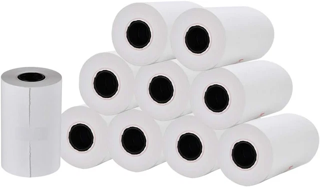 Thermal Receipt Paper Rolls 3 1/8 X 230, 10 Rolls Thermal Cash Register