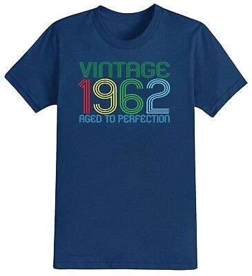 Mens 60th Birthday T-Shirt Vintage Perfection 1962 2022 Men's 60 Years Gift Idea
