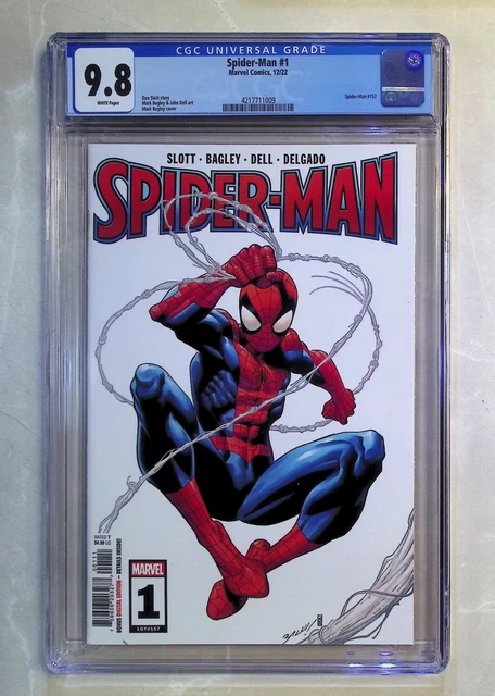 Spider-Man #1 (2022 Marvel Comics) 1st Print CGC 9.8