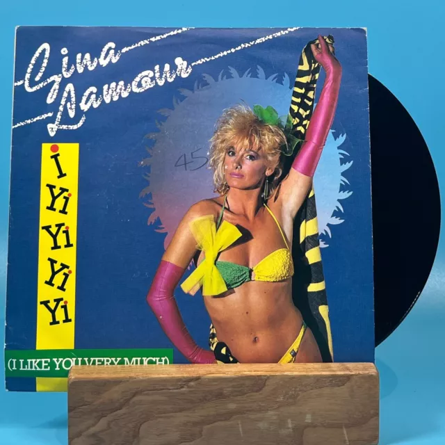 Gina Lamour I Yi Yi Yi I Like You Very Much 1984 7" Vinyl Schallplatte CAB 125