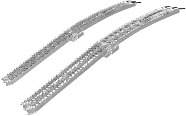 Folding Aluminum "XL" Loading Ramps - 89" Long, 12" Wide - Pair Yutrax TX107