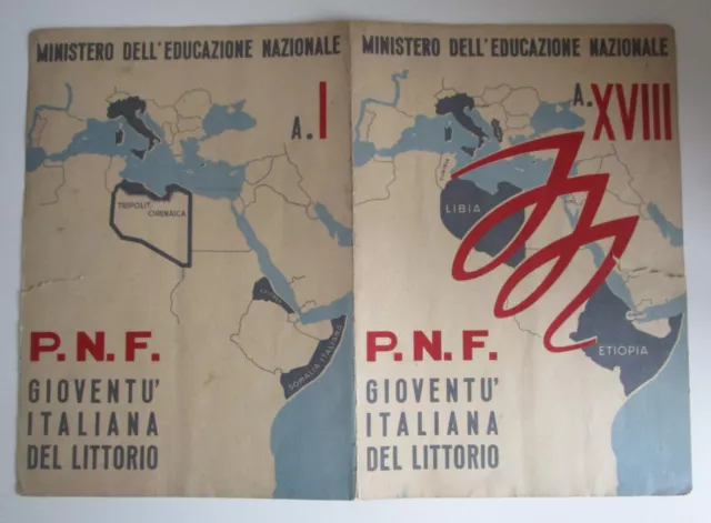 Pagella N° 276520-Pnf Gioventu' Italiana Del Littorio-1939-1940-Xviii Fascista