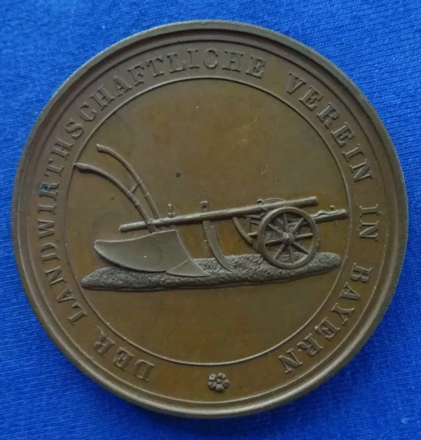 Bayern Bronzemedaille o. J. - Der Landwirtschaftliche Verein in Bayern - 47,4 mm