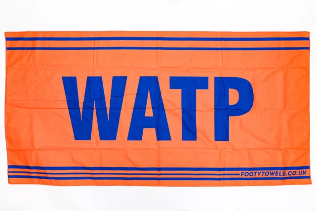 Glasgow Rangers WATP Orange microfibre beach towel with towel bag