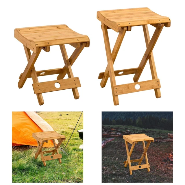 GAR Tabouret Pliant, Tabouret Pliant de pêche Pliant Camping pêche en