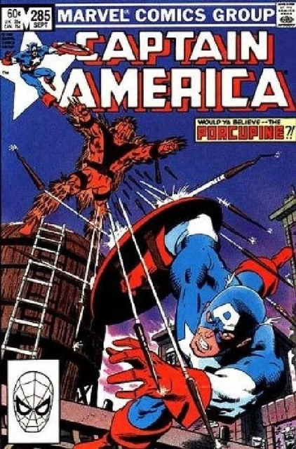 Captain America (1983) # 285 (VF/NM) Canadian Price Variant CPV...