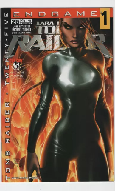 Tomb Raider #25 Michael Turner Lara Croft Variant Top Cow Image Comic 2002 GGA