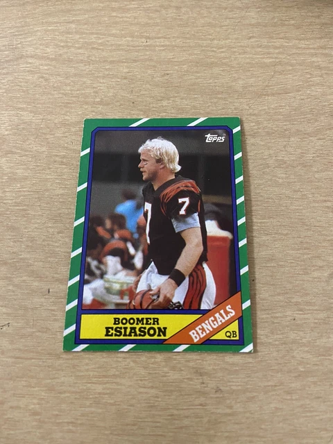 1986 Topps BOOMER ESIASON  #265 Rookie Card Bengals