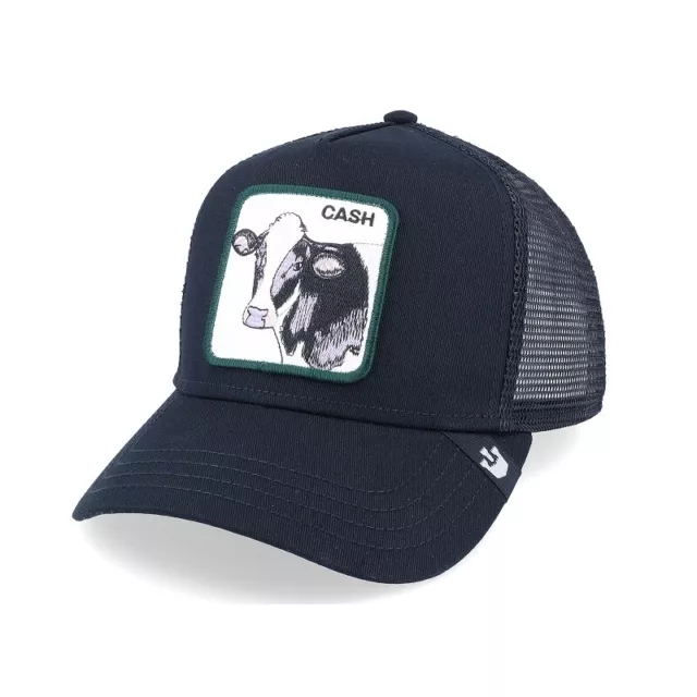 Sombrero Vaca GOORIN BROS Animal Farm Trucker Contante Negra