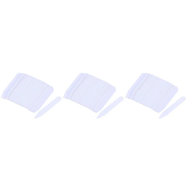 600 pcs Col Prend En Charge 3 tailles Supports de col Pour Chemise Dressing