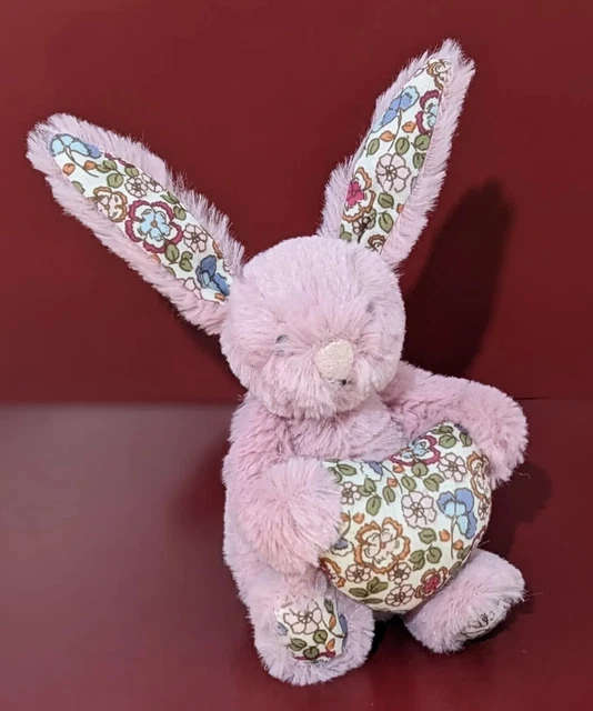 JELLYCAT SMALL BLOSSOM Tulip Heart Bunny Rabbit Soft Toy Jelly 2348